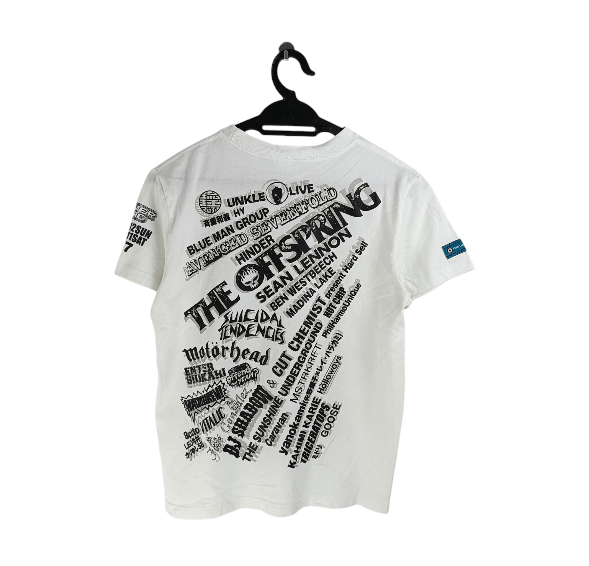 Band Tees VINTAGE 2007 SUMMERSONIC FEST arctic bloc offspring cyndi Size US XS / EU 42 / 0 - 2 Thumbnail
