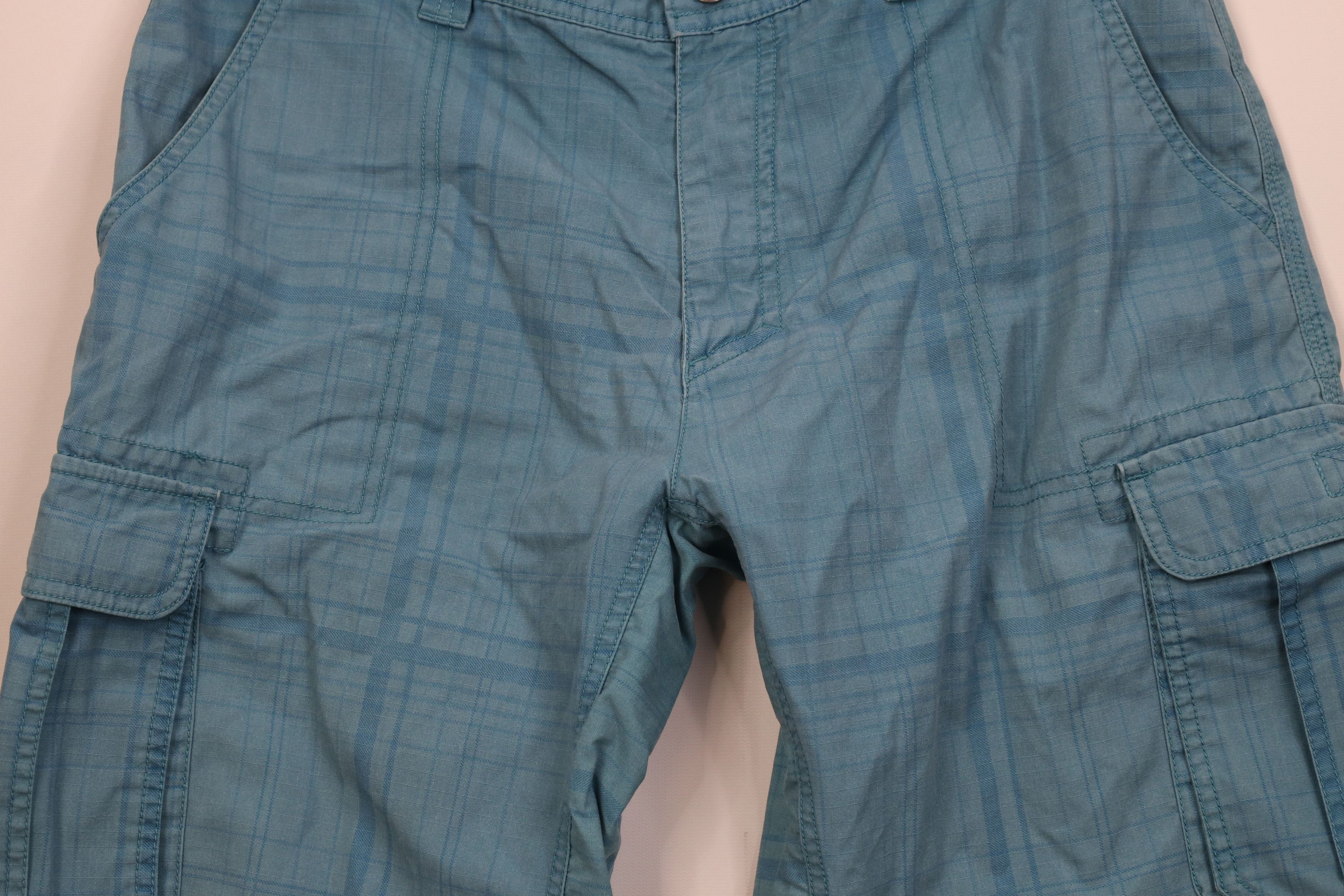 The North Face Vintage Y2K The North Face Hiking Trekking Cargo Shorts Blue Size US 34 / EU 50 - 3 Thumbnail