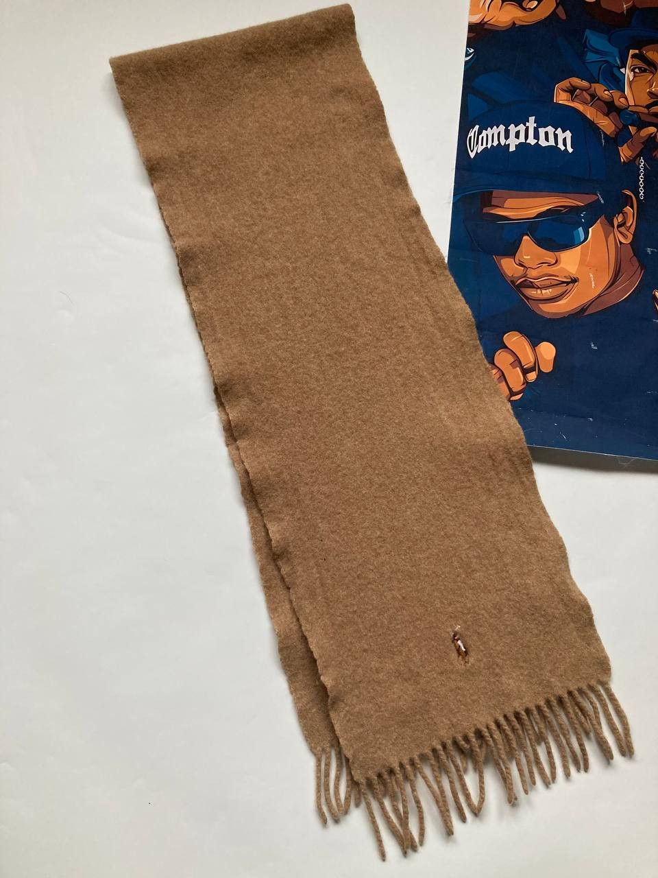Polo Ralph Lauren × Vintage Vintage Polo Ralph Lauren Scarf Wool Scarves Y2K rare Size ONE SIZE - 3 Thumbnail