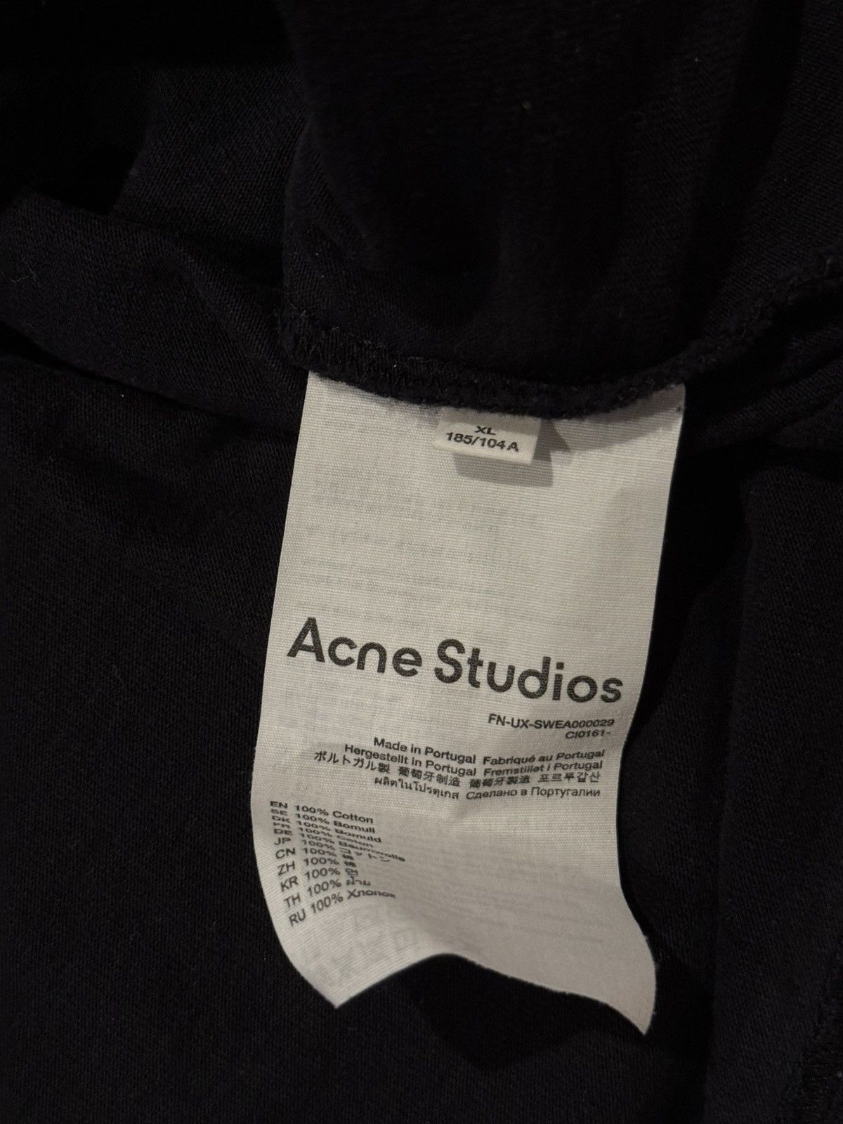 Acne Studios Sick cropped Acne Studios hoodie Size US XL / EU 56 / 4 - 8 Thumbnail