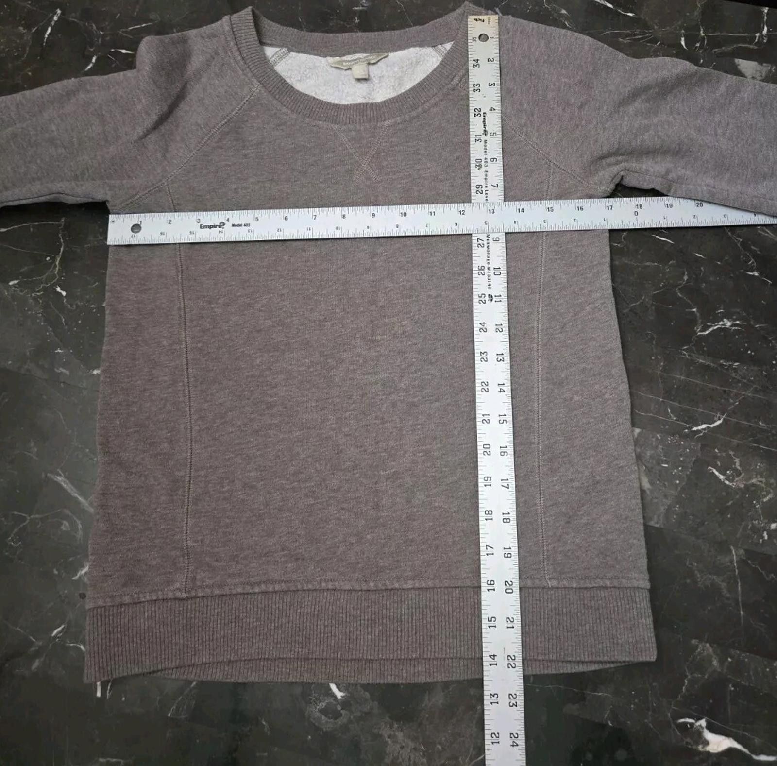 Banana Republic Banana Republic Sweatshirt Womens XS Brown Neutral Crew Neck Size XS / US 0-2 / IT 36-38 - 10 Thumbnail