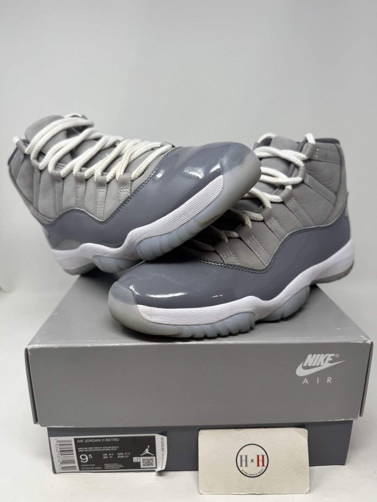 Jordan Brand Nike Air Jordan 11 Retro Cool Grey 2021 Size US 9.5 / EU 42-43 - 1 Thumbnail