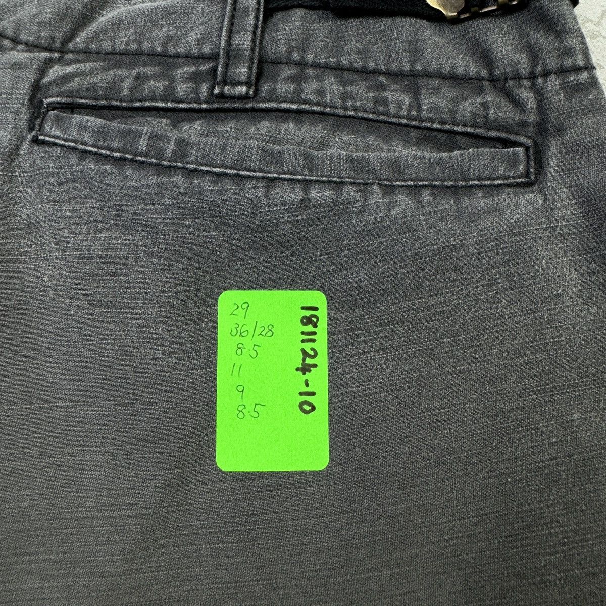 Japanese Brand chez-voeu Faded Cargo Pants Japanese Brand Size US 29 - 7 Thumbnail