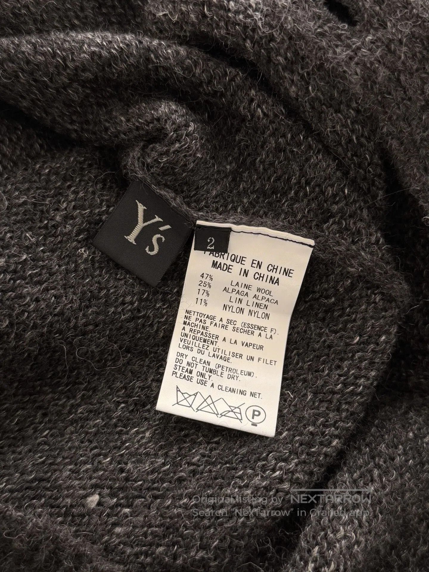Yohji Yamamoto Y's Fold Double. Size M / US 6-8 / IT 42-44 - 9 Thumbnail