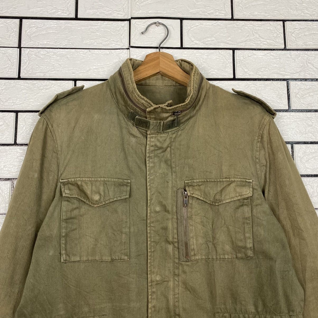 Issey Miyake 📌Vintage Military Cargo Jacket Boycott Multi Pocket Size US M / EU 48-50 / 2 - 4 Thumbnail