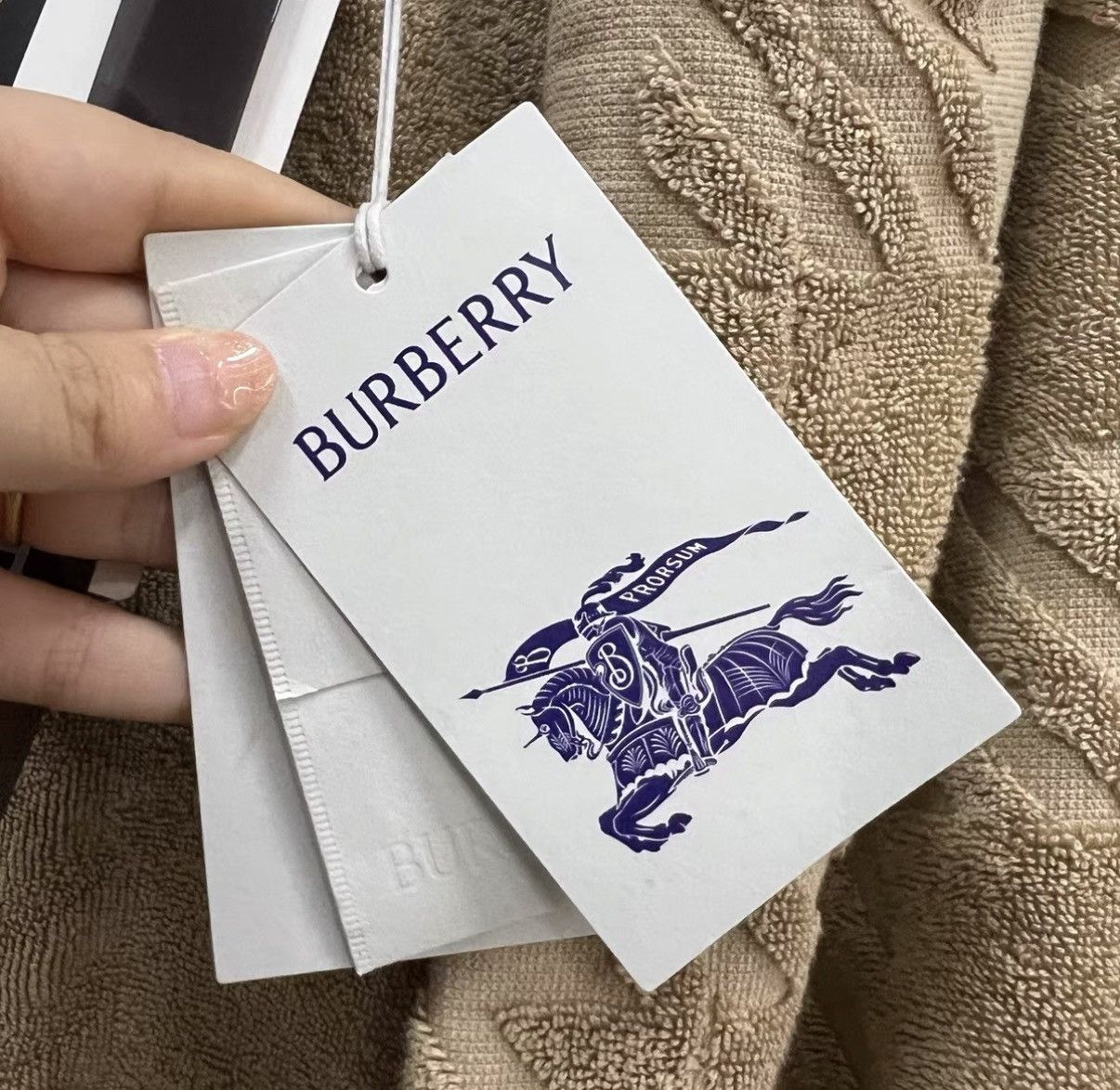 Burberry Burberry Khaki Bathrobe J41 Size US L / EU 52-54 / 3 - 5 Thumbnail
