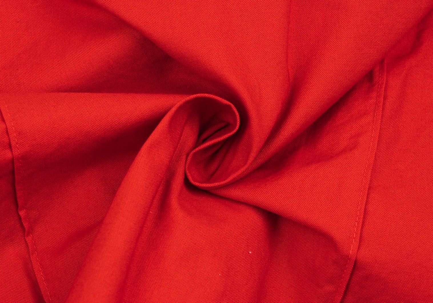 Jean Paul Gaultier Dyed Cotton Pintuck Shirt in Red Size US S / EU 44-46 / 1 - 12 Thumbnail
