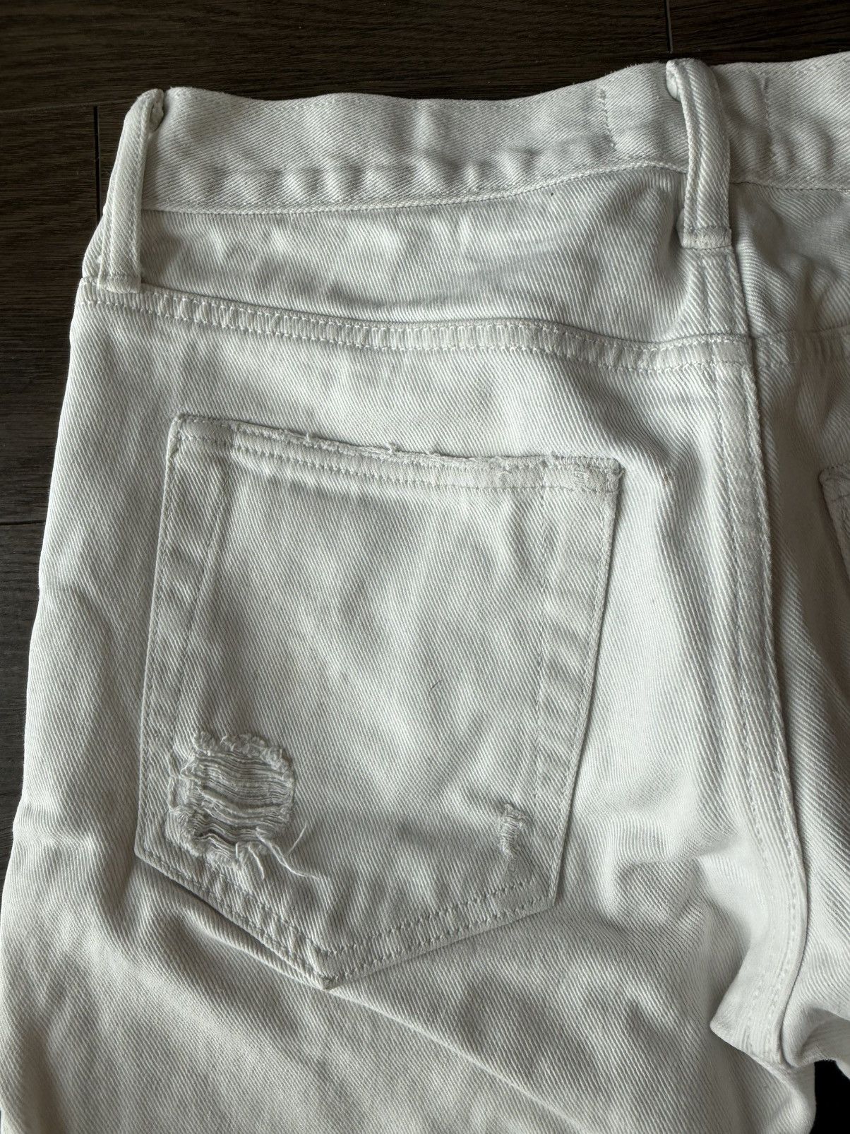Fear of God Fear Of God Men Selvedge Jeans 29x32 White Fourth Collection Size US 29 - 6 Thumbnail