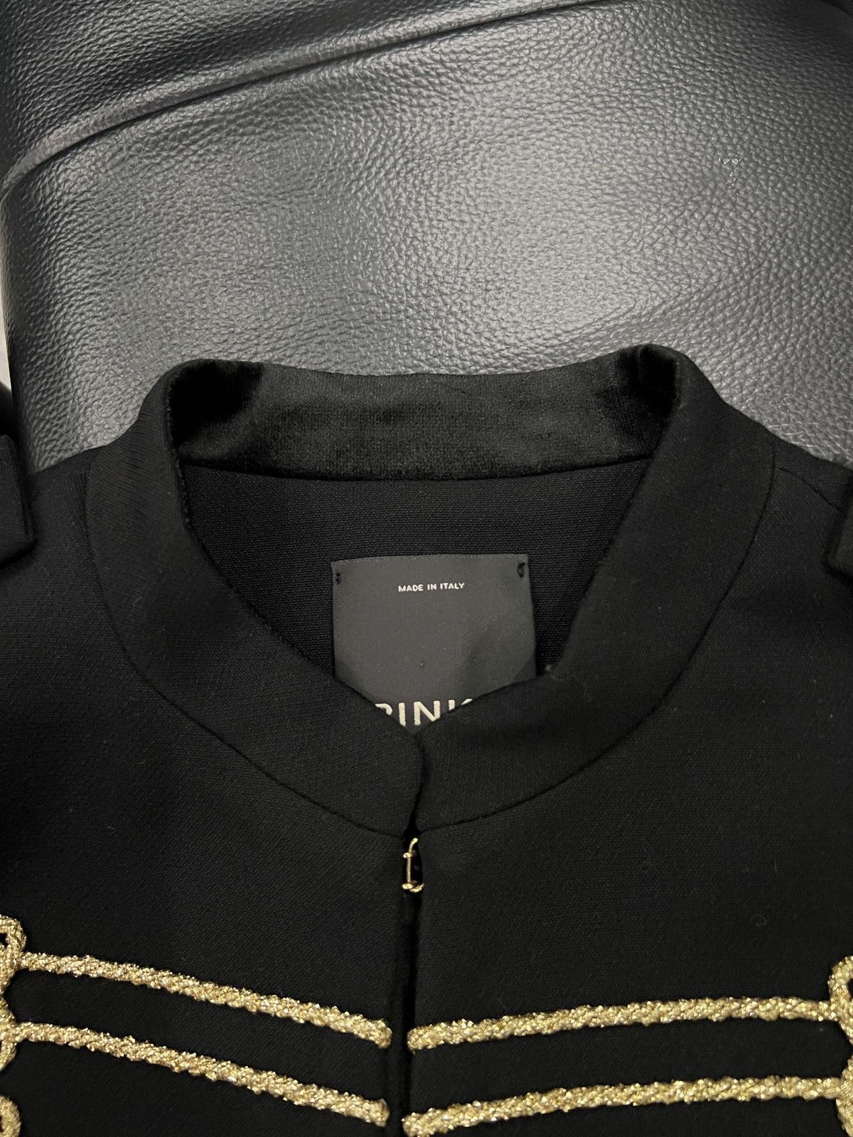 Pinko Pinko Black & Gold Baroque Detail Jacket Size S / US 4 / IT 40 - 5 Thumbnail
