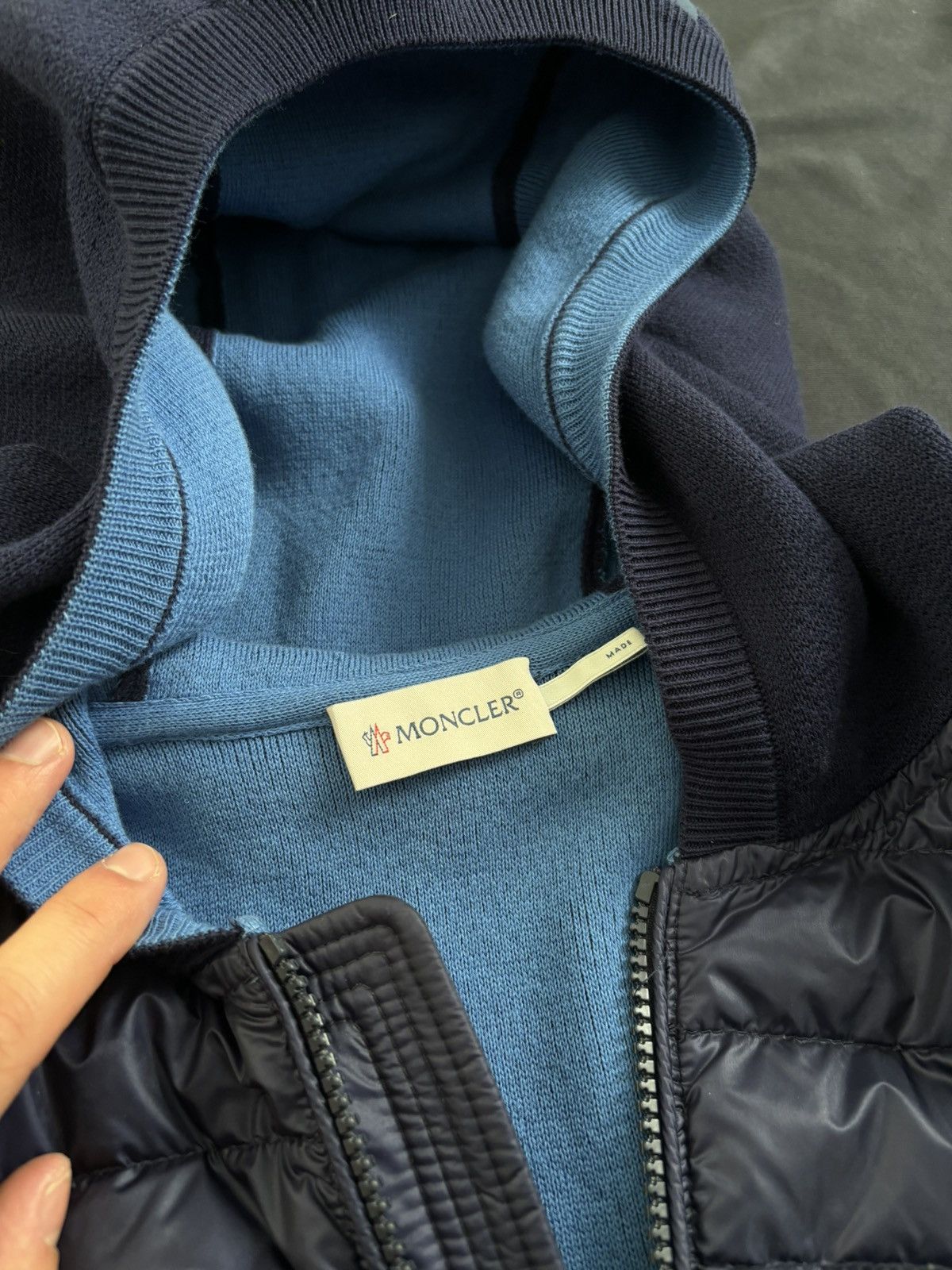 Moncler Moncler Blue Vest Size US S / EU 44-46 / 1 - 3 Thumbnail