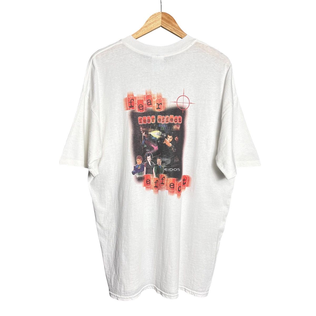 Playstation Vintage 90s Fear Effect Horror Game Promo T-Shirt Size US XL / EU 56 / 4 - 1 Thumbnail