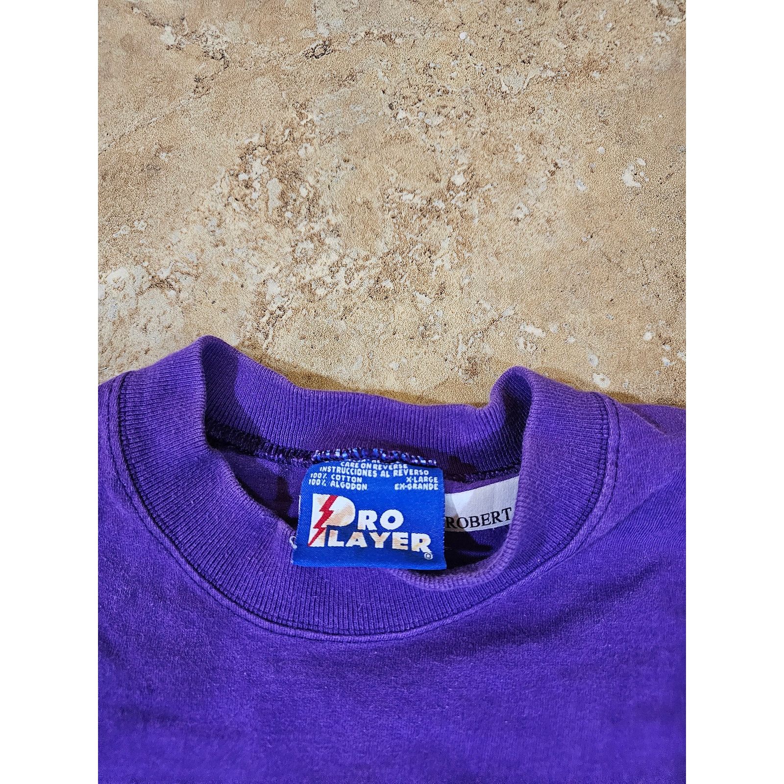 Pro Player Phoenix Suns T-Shirt, Purple Orange, Sz XL 1990s Size US XL / EU 56 / 4 - 3 Thumbnail