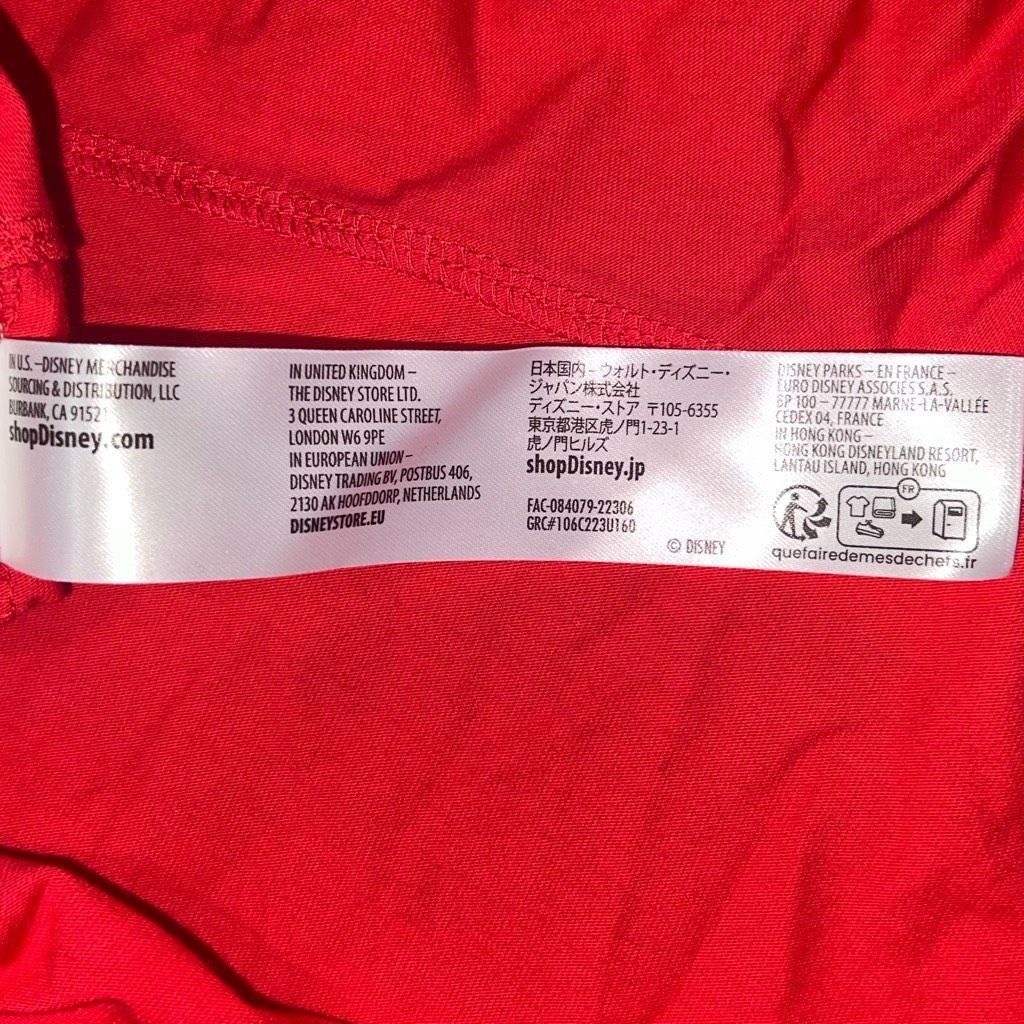 Disney Disney Parks Minnie Mouse Collard Sleeveless Shirt in Red (Large) Size L / US 10 / IT 46 - 14 Thumbnail