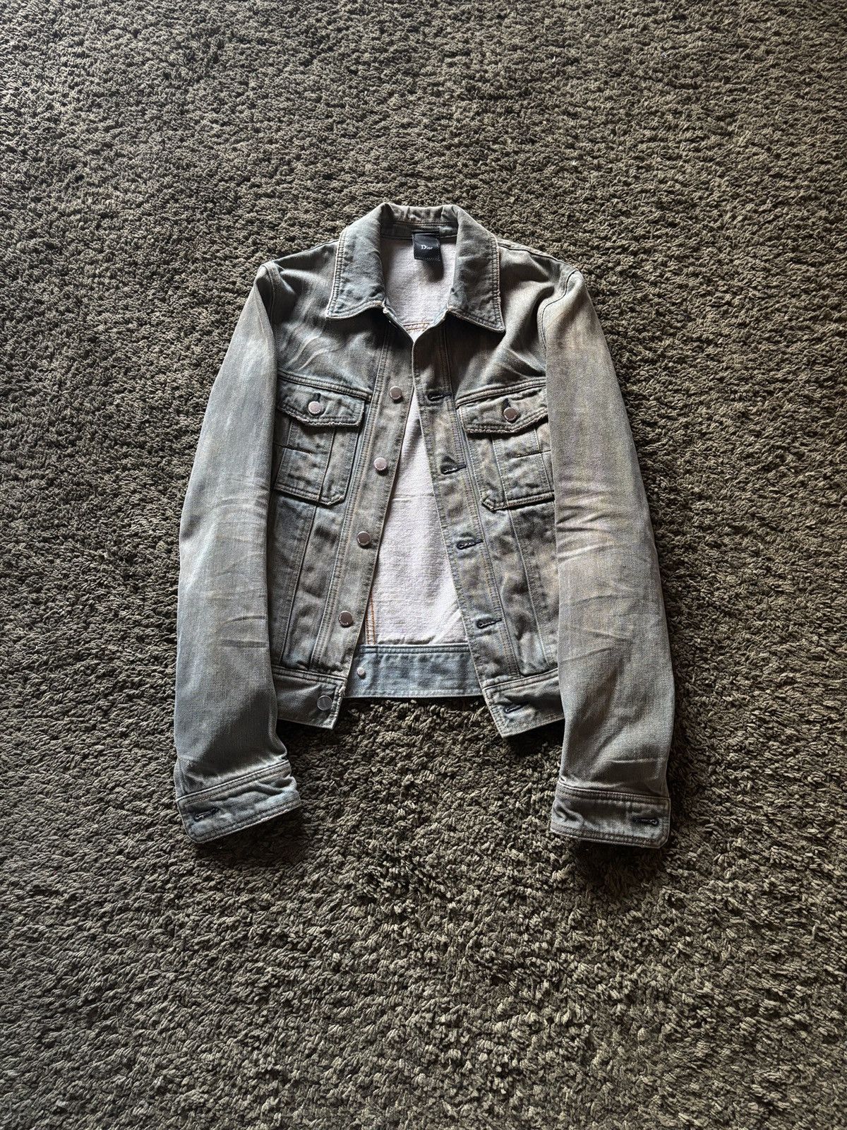 Dior × Hedi Slimane Dior Homme by Hedi Slimane SS04 'STRIP' Denim