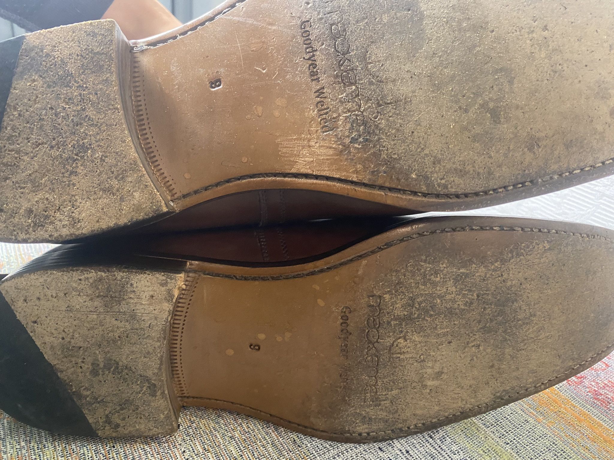 Carlos Santos Mack James Leather Jodhpur Boots Goodyear Welted EU 42 US 9 Size US 9 / EU 42 - 3 Thumbnail