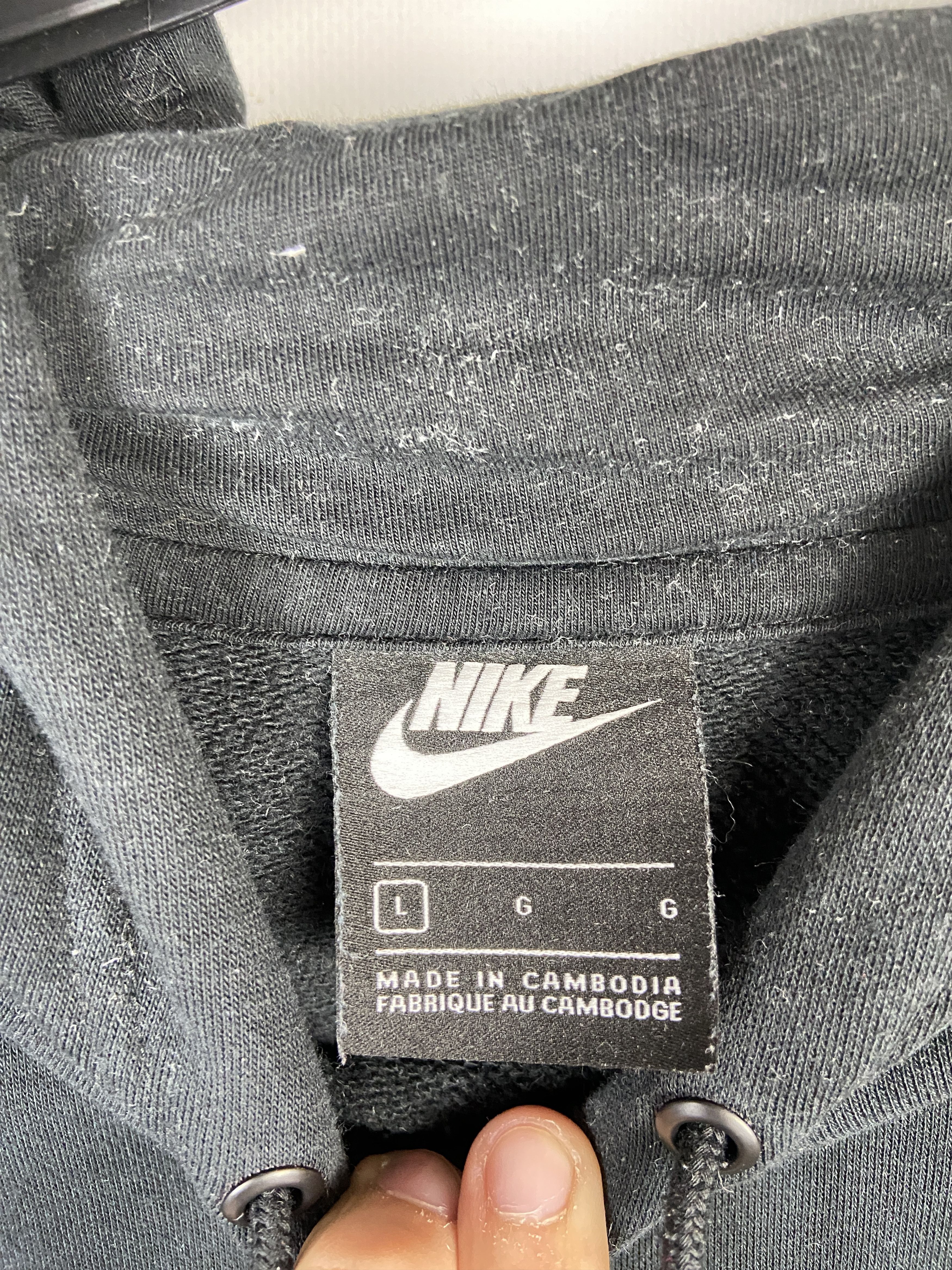 Nike Vintage Nike Hoodie Size L / US 10 / IT 46 - 5 Thumbnail