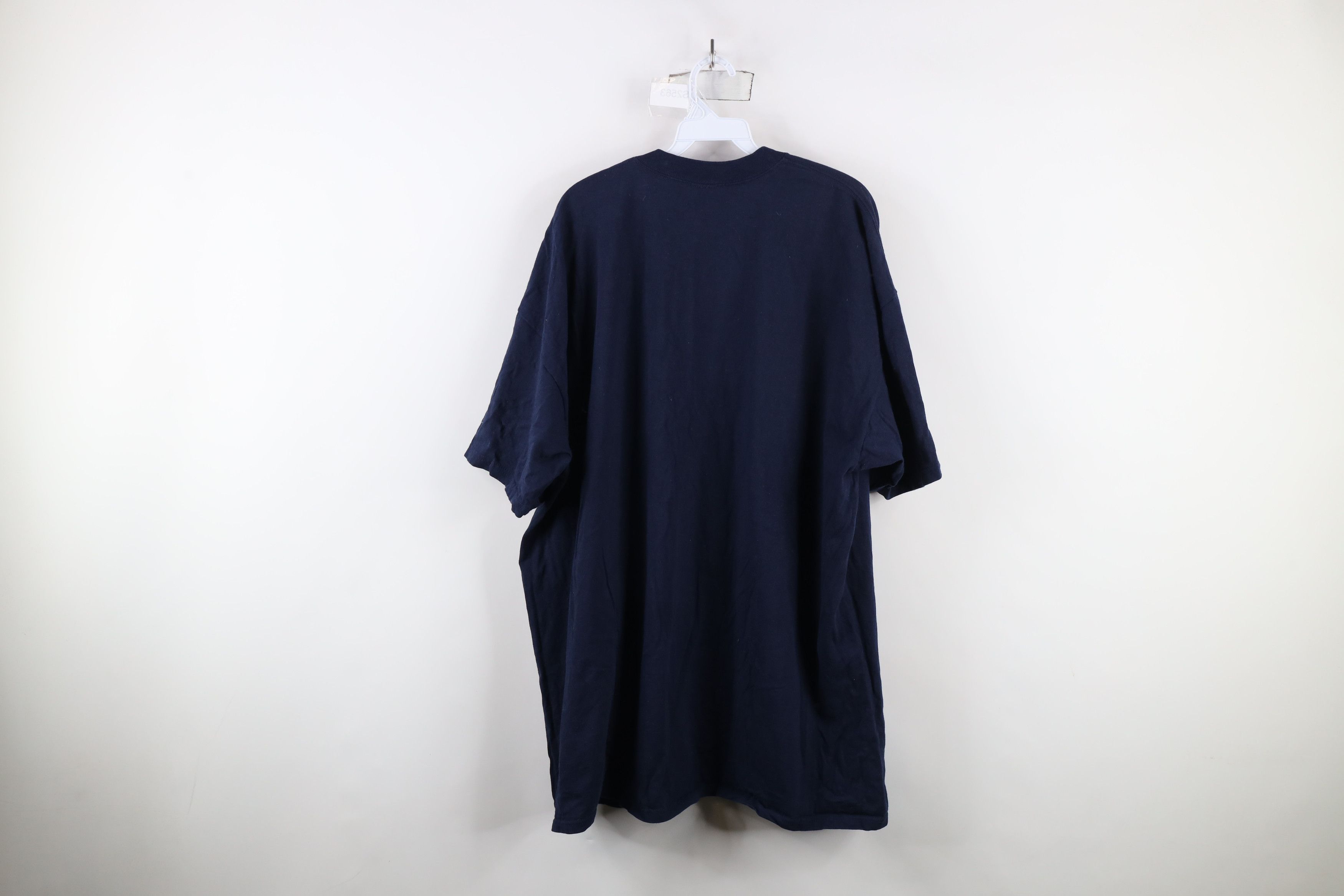 Dickies × Vintage Vintage 90s Dickies Short Sleeve Pocket T-Shirt Blue Size US XXL / EU 58 / 5 - 8 Thumbnail