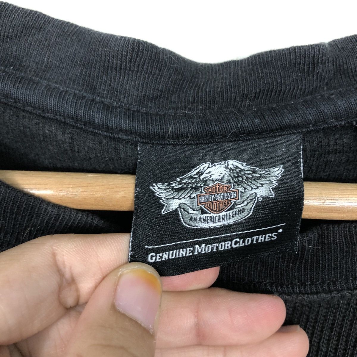Harley Davidson 📌Vintage Sweatshirt Harley Davidson Big Logo Design Size US M / EU 48-50 / 2 - 15 Thumbnail