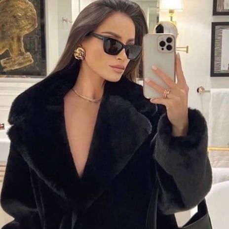 Saint Laurent Paris NEW SAINT LAURENT SL276 MICA 001 BLACK GREY SUNGLASSES Size ONE SIZE - 2 Thumbnail
