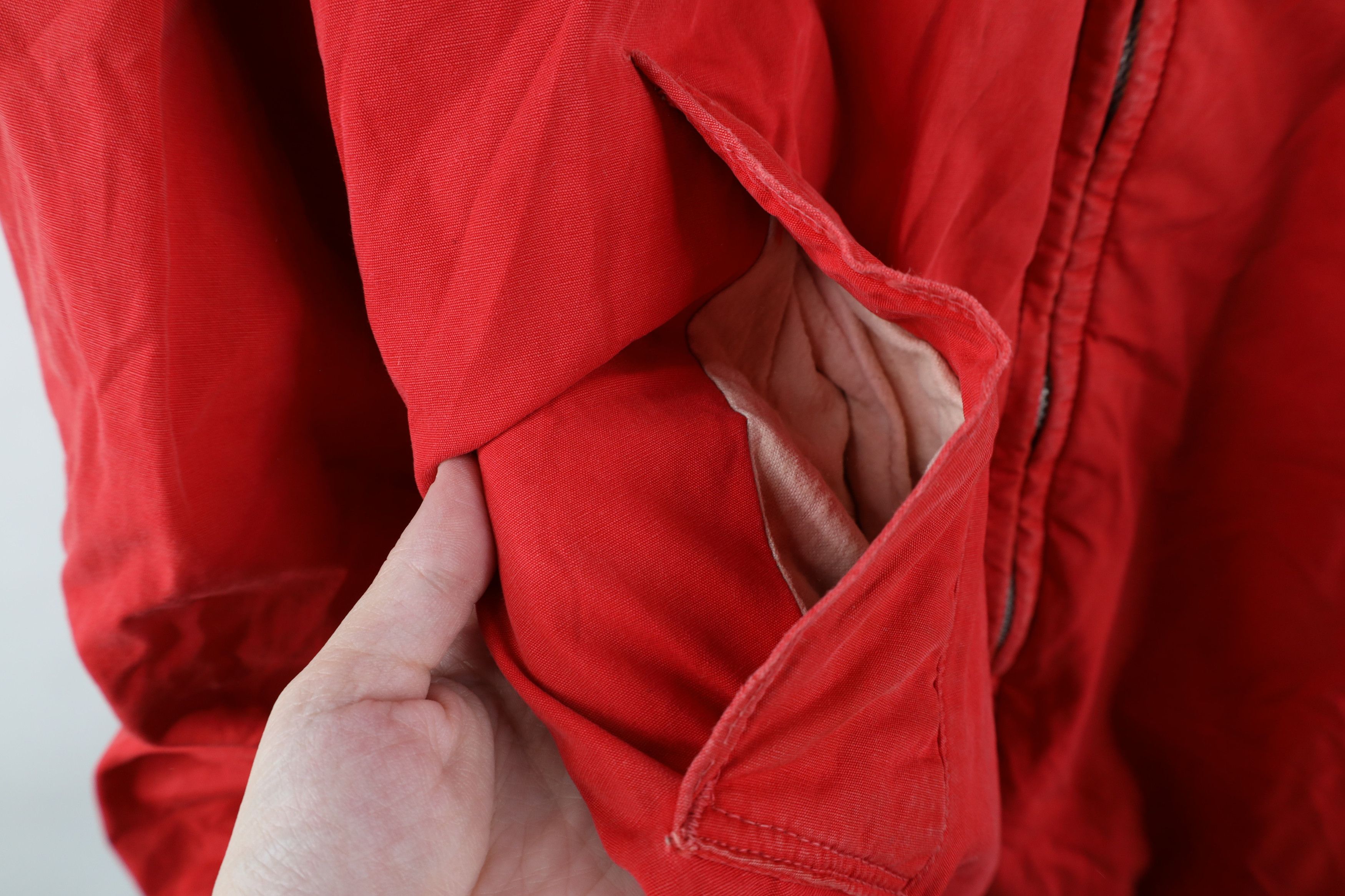 Vintage Vintage 60s Streetwear Hunting Chore Jacket Red USA Size US L / EU 52-54 / 3 - 4 Thumbnail