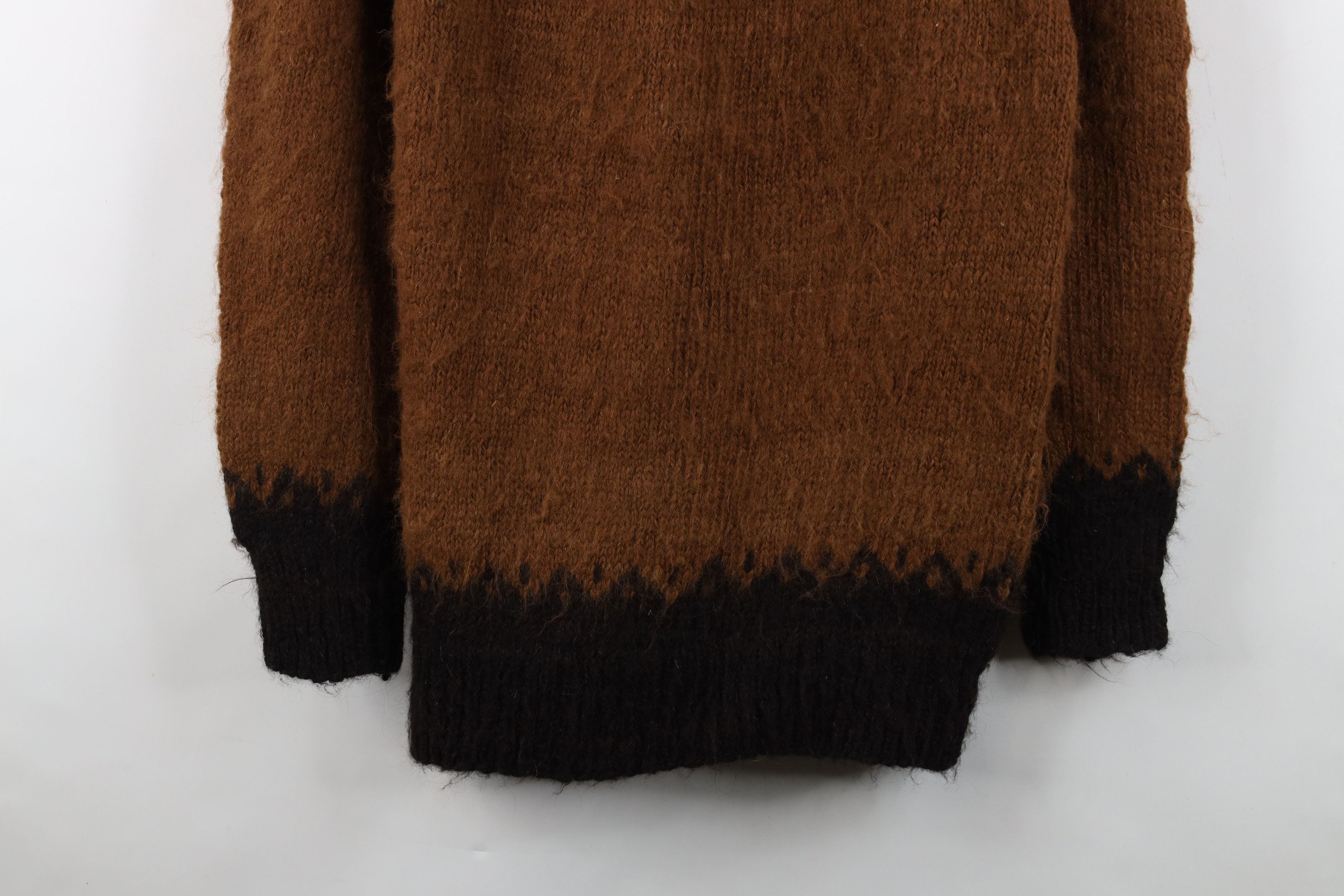 Vintage Vintage 90s Streetwear Alpaca Wool Knit Crewneck Sweater Size L / US 10 / IT 46 - 3 Thumbnail