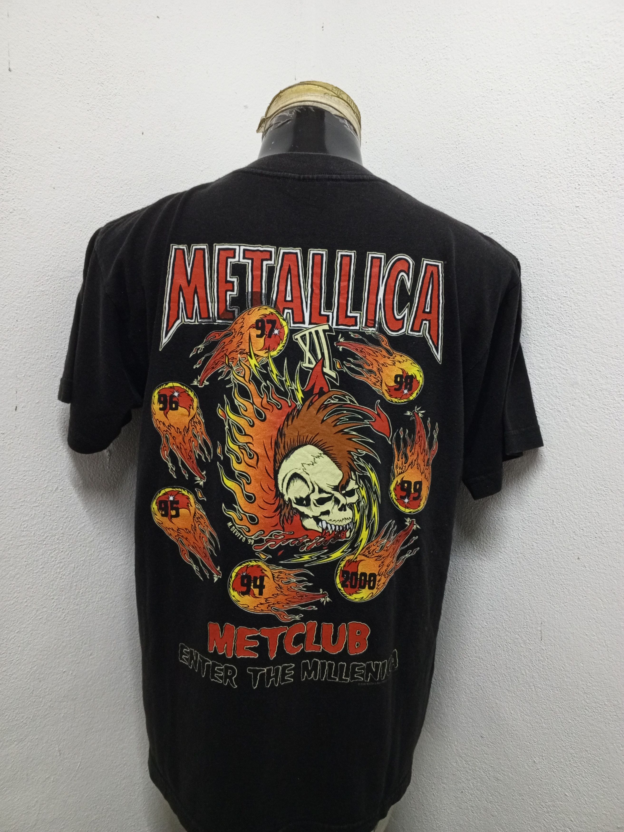 Band Tees × Metallica METALLICA CLUB VINTAGE Y2K 2000 Size US L / EU 52-54 / 3 - 3 Thumbnail