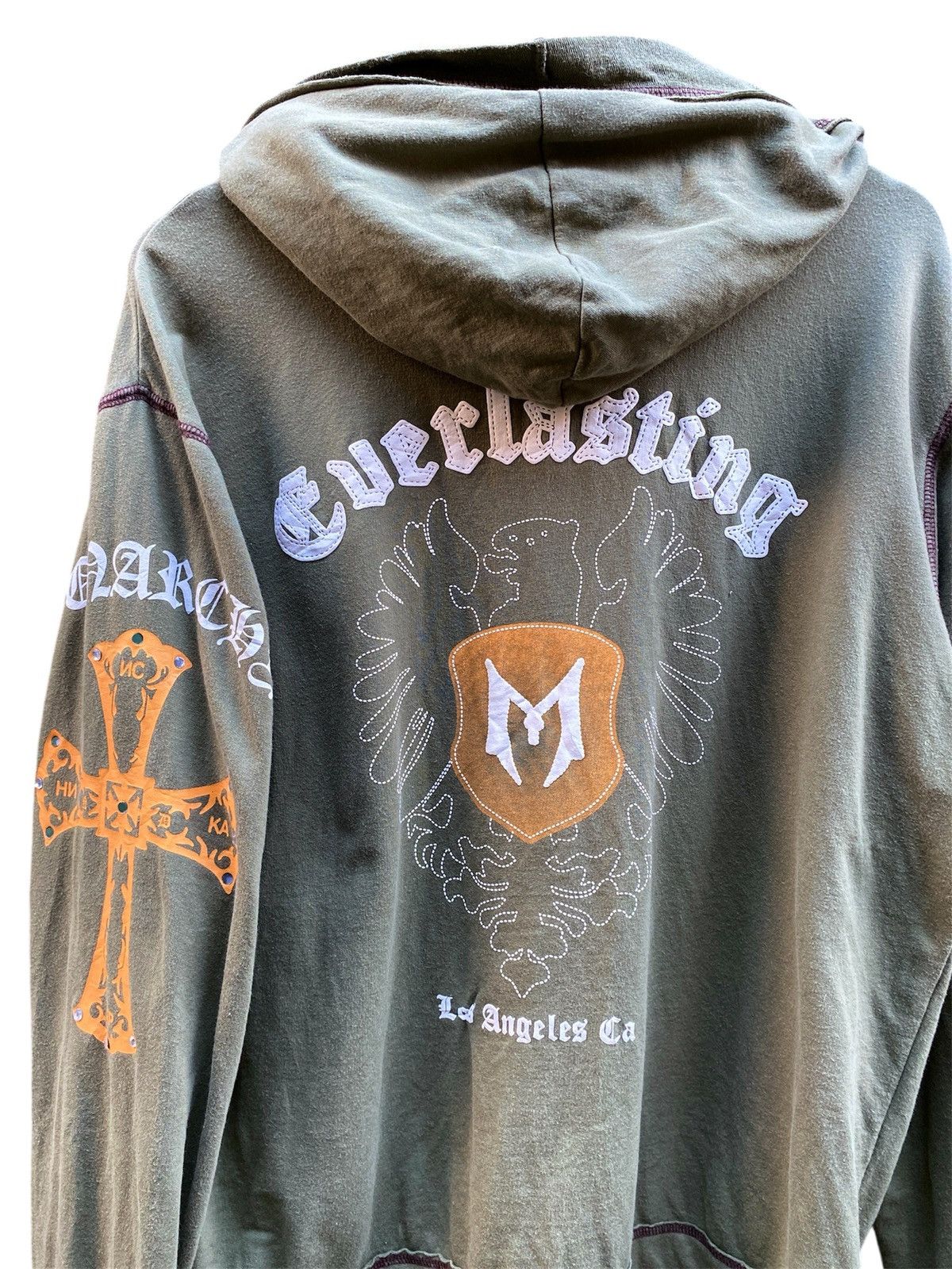 14th Addiction Japanese Monarchy Cross CH logo Poem Lgb kmrii hoodie Size US XL / EU 56 / 4 - 5 Thumbnail
