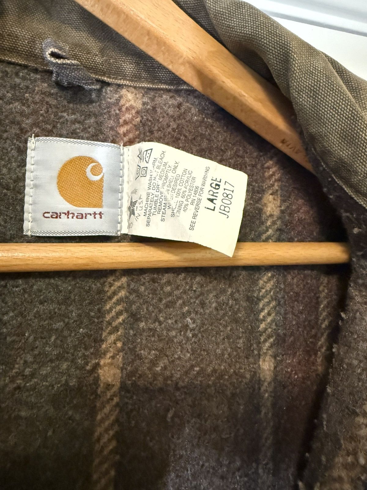 Carhartt Carhartt JB0817 Graphite Size US L / EU 52-54 / 3 - 3 Thumbnail