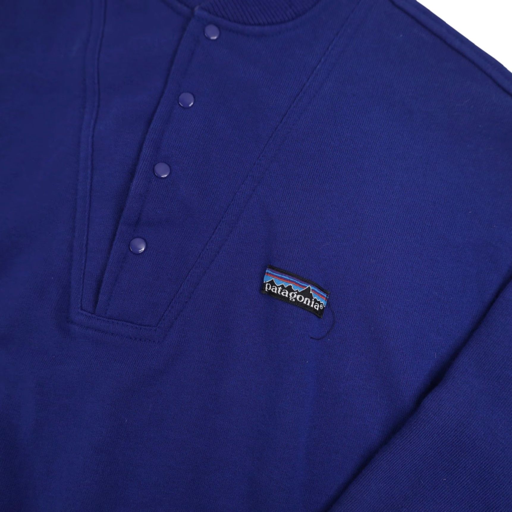 Patagonia VINTAGE Patagonia Mens Large Sweatshirt Snap T Blue Pullover Sweatshirt Mens L Blue Sweatshirt Size US L / EU 52-54 / 3 - 5 Thumbnail
