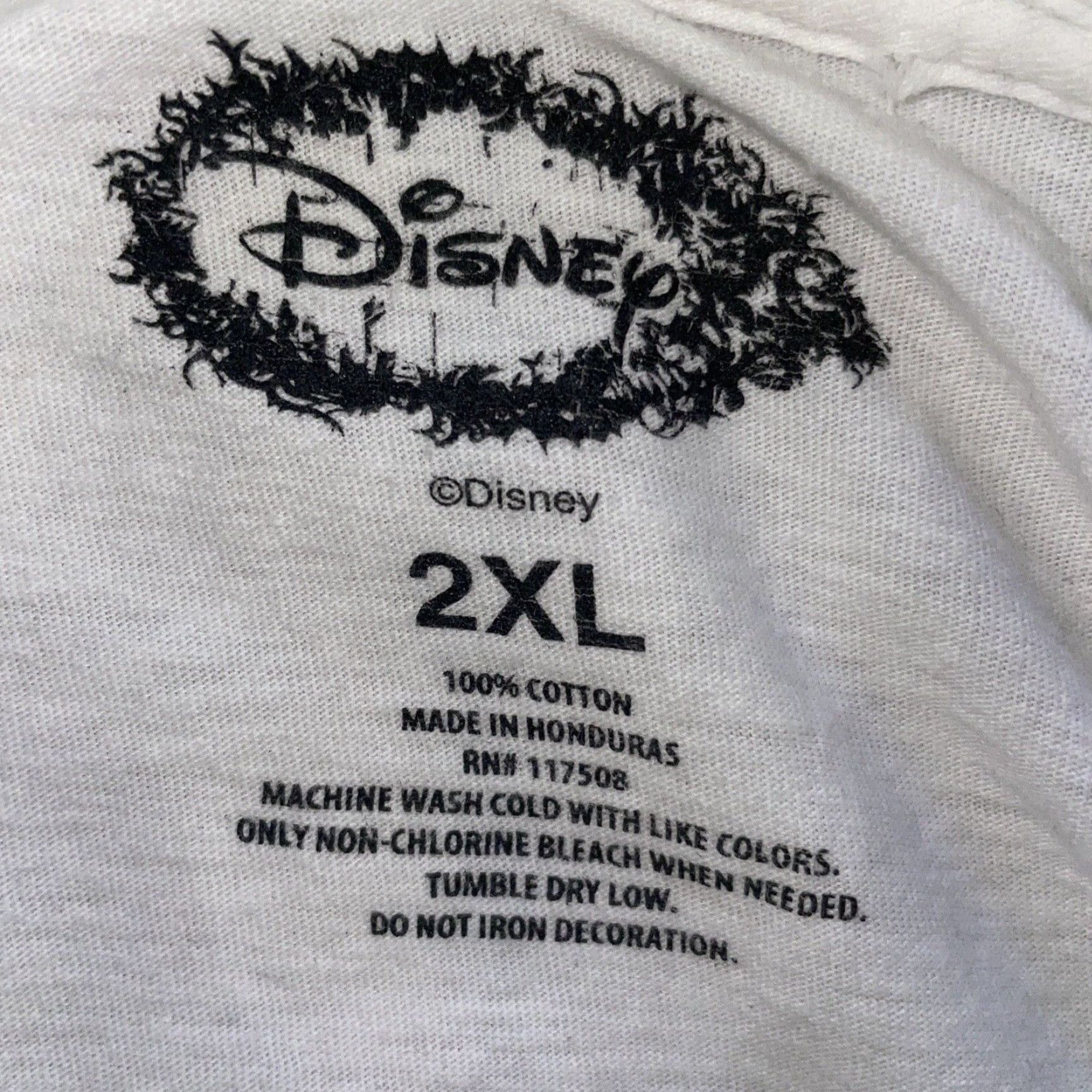 Disney Disney Mickey Mouse T-Shirt Mens 2XL White Mickey Mouse Character Shirt Size US XXL / EU 58 / 5 - 3 Thumbnail