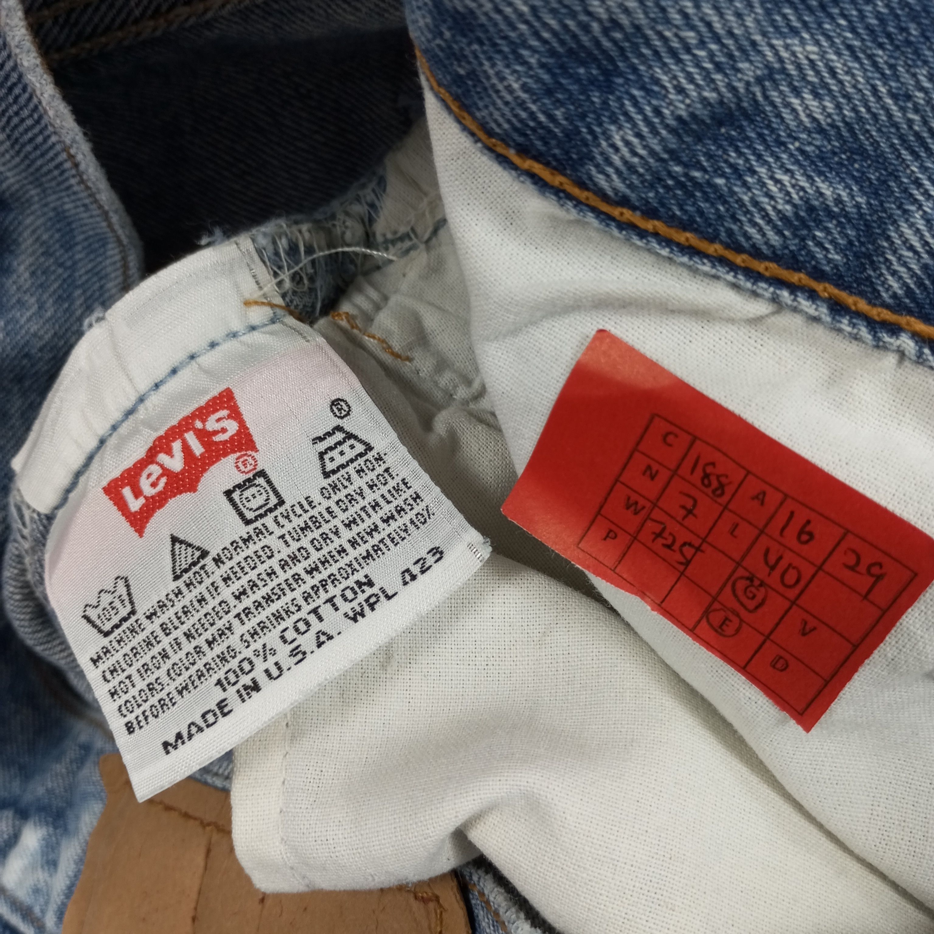 Levi's × Vintage Levis Streetwear Style Distressed Jeans Size US 32 / EU 48 - 13 Thumbnail