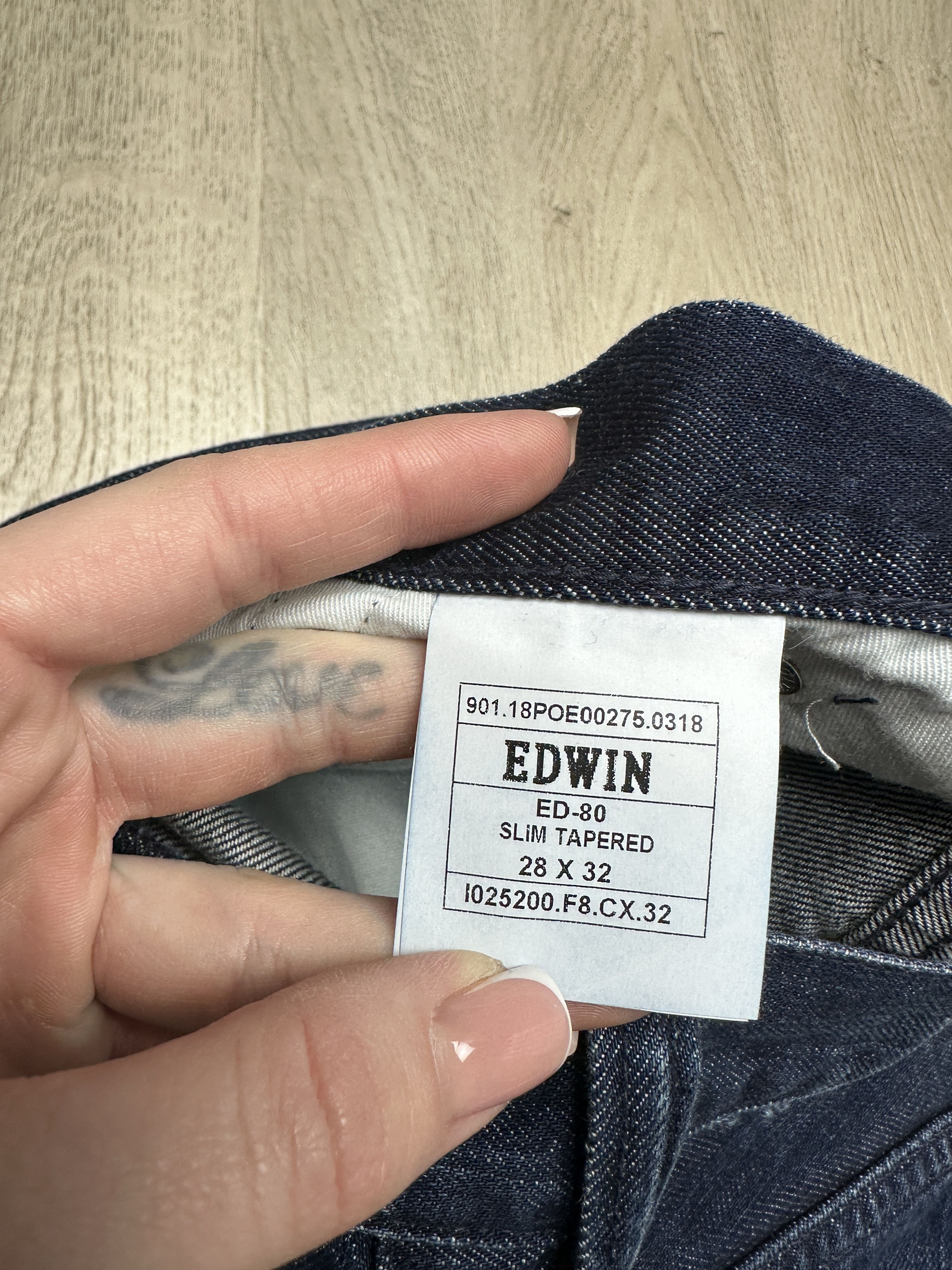 Edwin Edwin Mens Slim Tapered Denim Pants Jeans Size US 28 / EU 44 - 4 Thumbnail