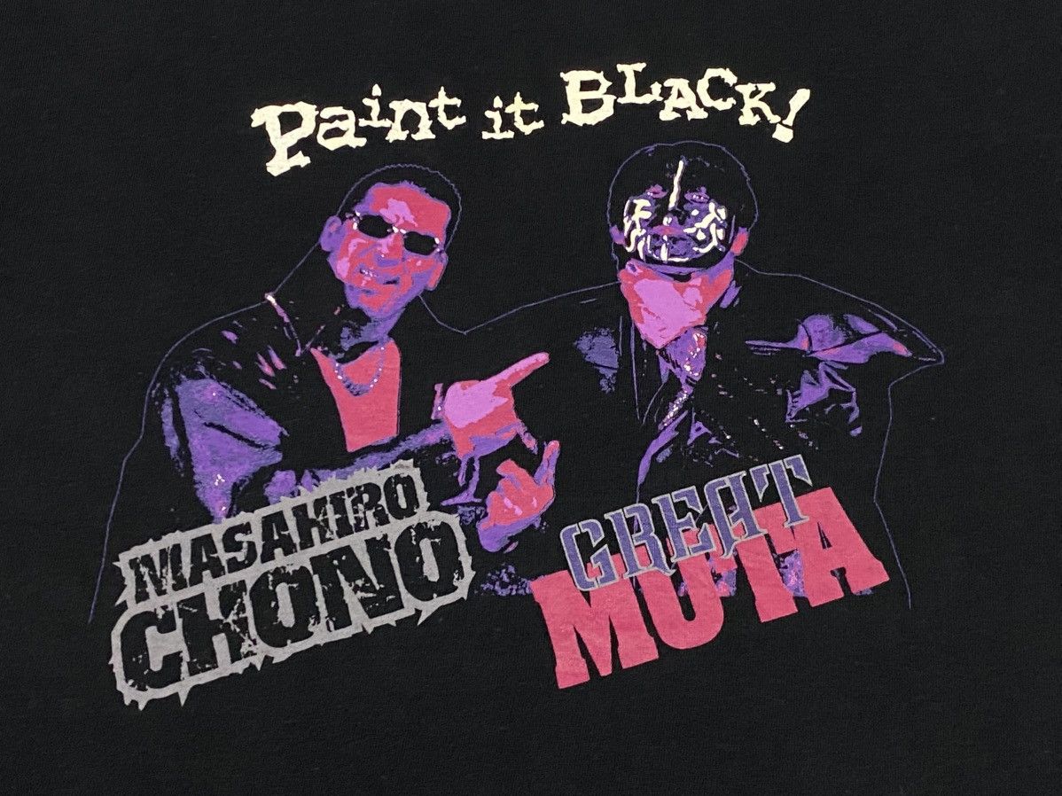 Vintage × WCW/nWo Vintage 90s Nwo Great Muta Masahiro Chonojapan Pro-Wrestling Size US L / EU 52-54 / 3 - 6 Thumbnail