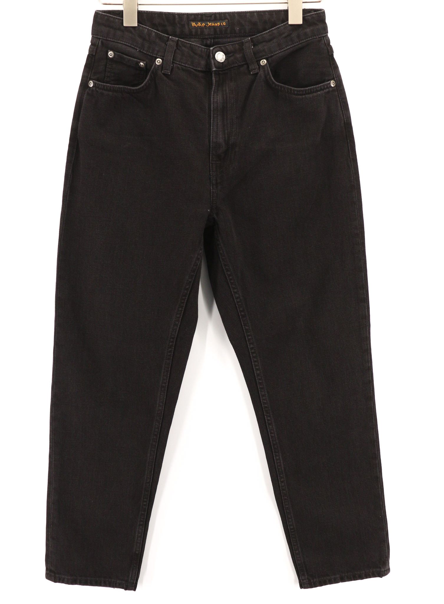 Nudie Jeans BREEZY BRIT W29/L28 Regular Tapered Cotton Black 80627 Size 29" - 1 Thumbnail