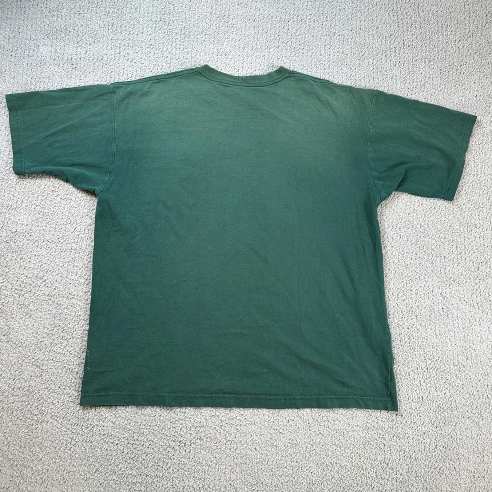 Carhartt Carhartt K87 Pocket T Shirt XL Green Workwear Distressed Size US XL / EU 56 / 4 - 3 Thumbnail