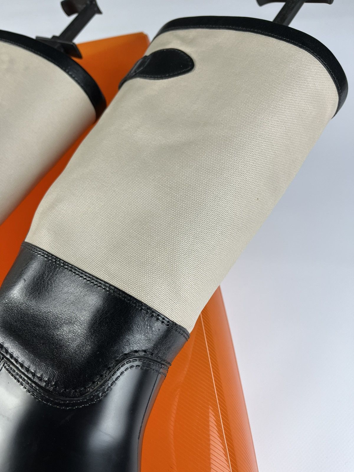 Burberry Burberry Warrington Bimaterial Rainboots made in Italy Size US 9 / IT 39 - 8 Thumbnail