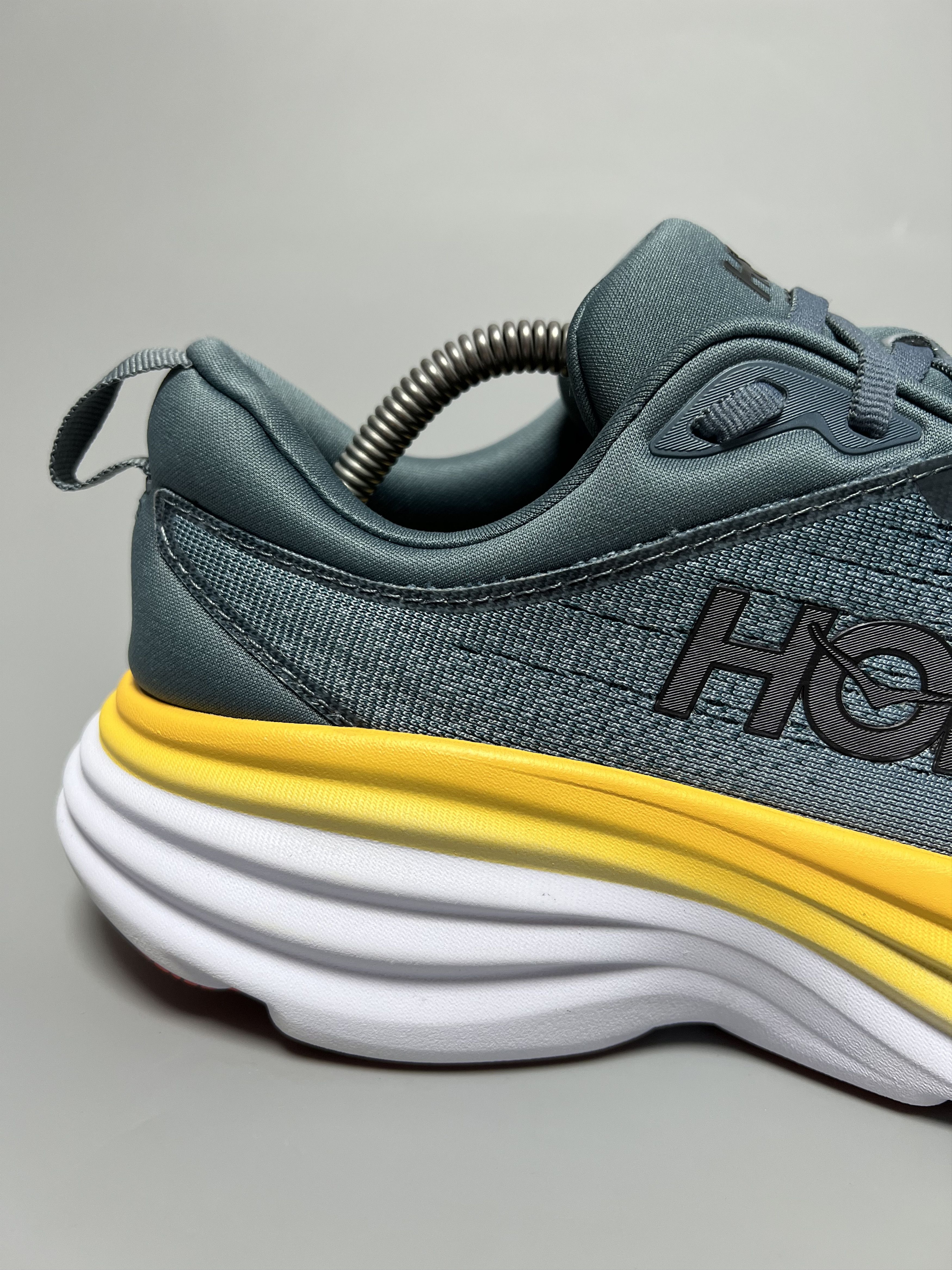 Hoka 8.5D Hoka One One Bondi 8 Men's Running Shoes Gym Walking Size US 8.5 / EU 41-42 - 12 Thumbnail