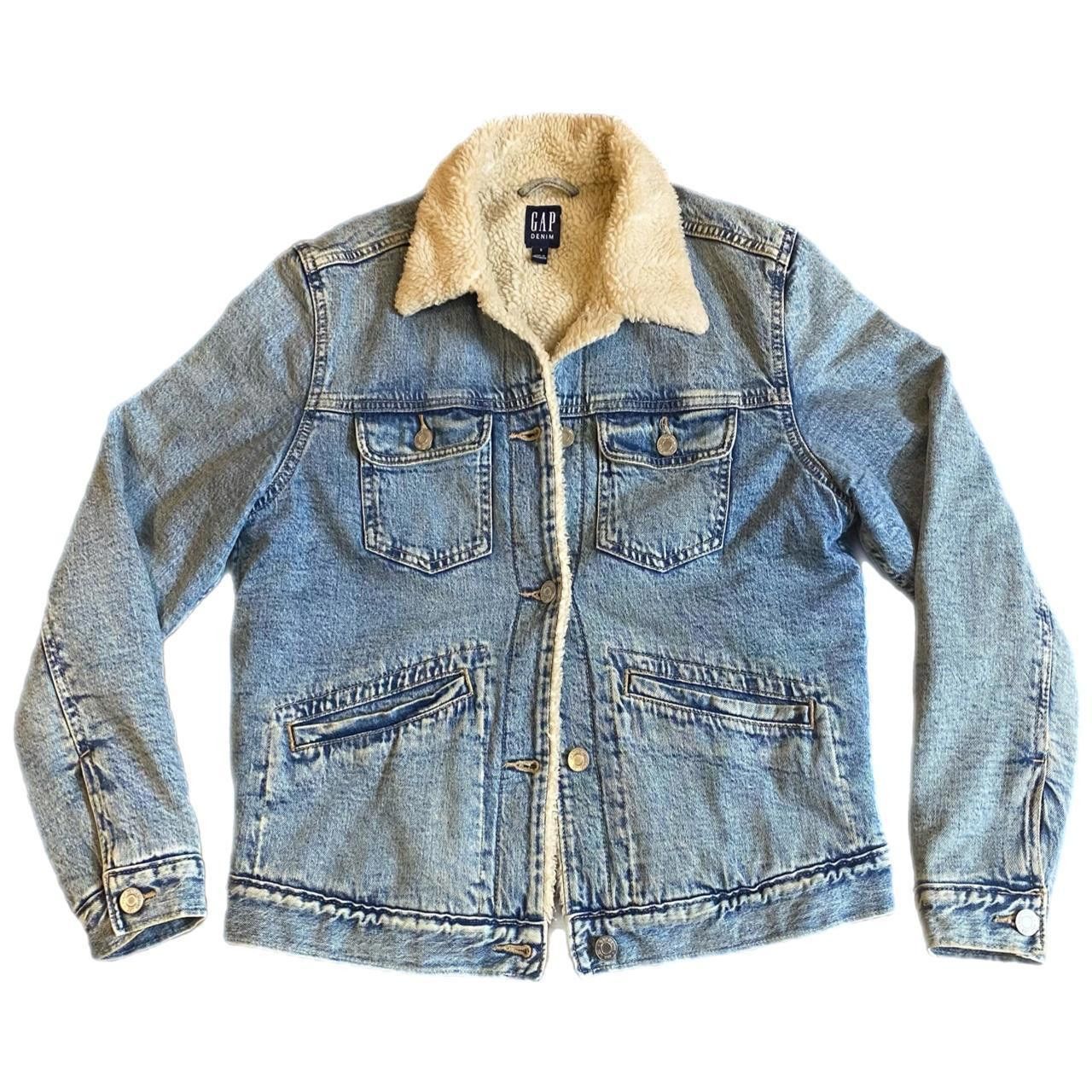 Gap Gap Denim Jacket W Sherpa Size S / US 4 / IT 40 - 1 Thumbnail