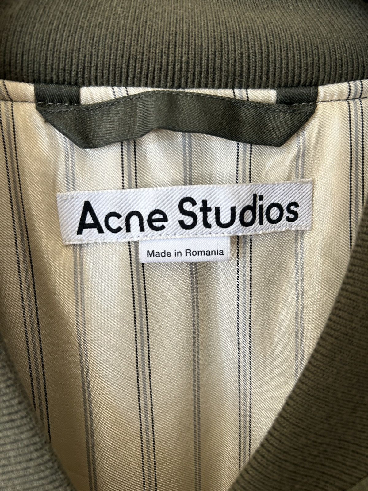 Acne Studios Acne Studios Satin Bomber Jacket Size US L / EU 52-54 / 3 - 7 Thumbnail