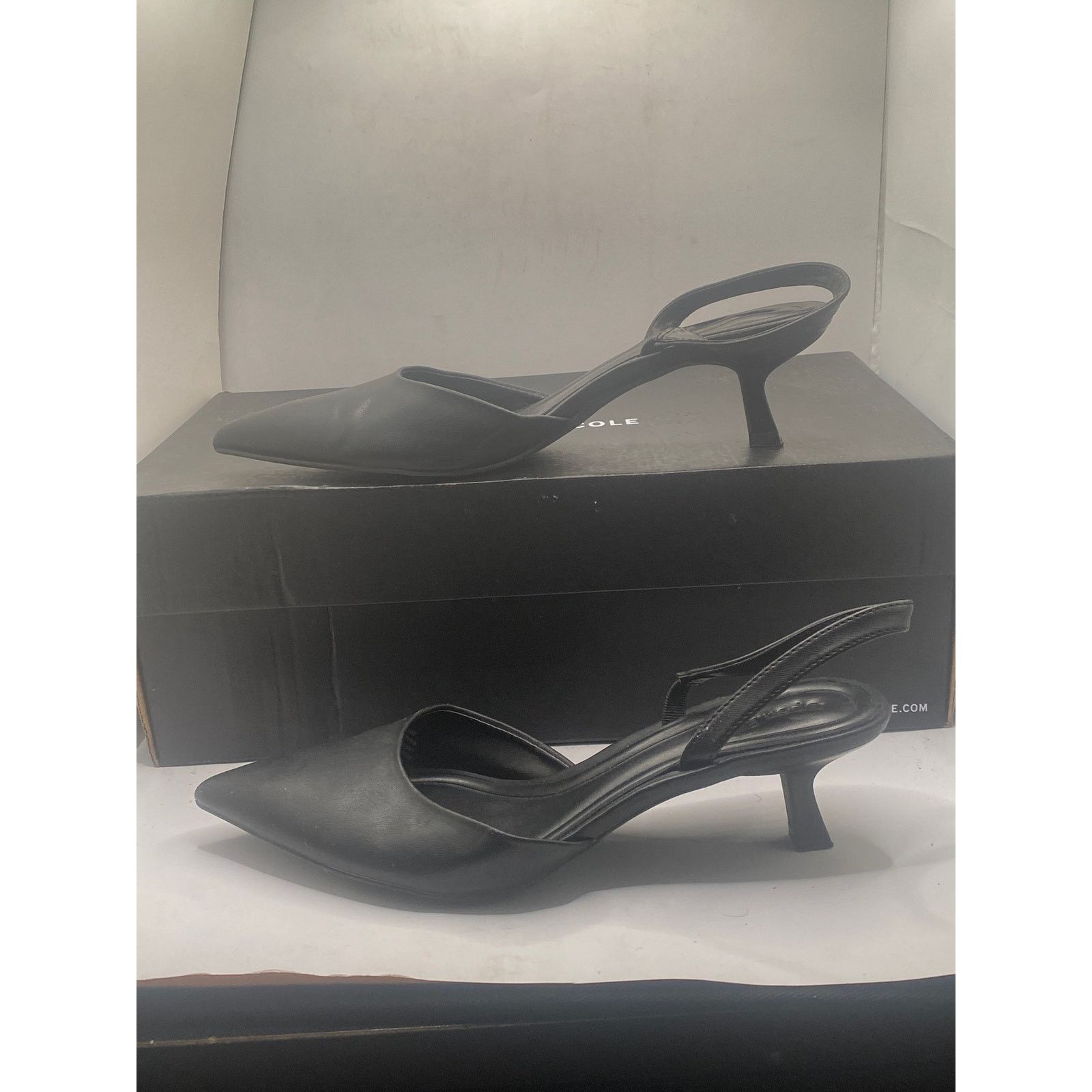 Nike Open Edit Cammie Kitten Heel Slingback Pump WMNS Size 7.5M Size US 7.5 / EU 40-41 - 3 Thumbnail