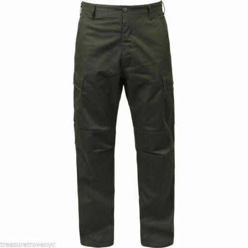 Designer Military Olive Drab Cargo Battle Dress Uniform Pants Medium Size ONE SIZE - 1 Thumbnail