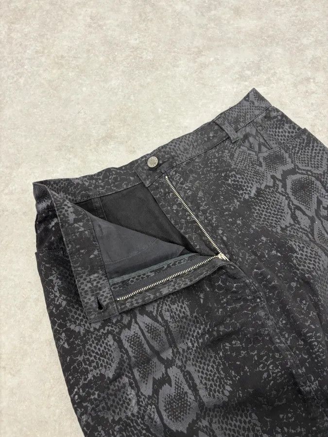 Roberto Cavalli 2000s Roberto Cavalli Black Python Skirt Size 29" - 5 Thumbnail