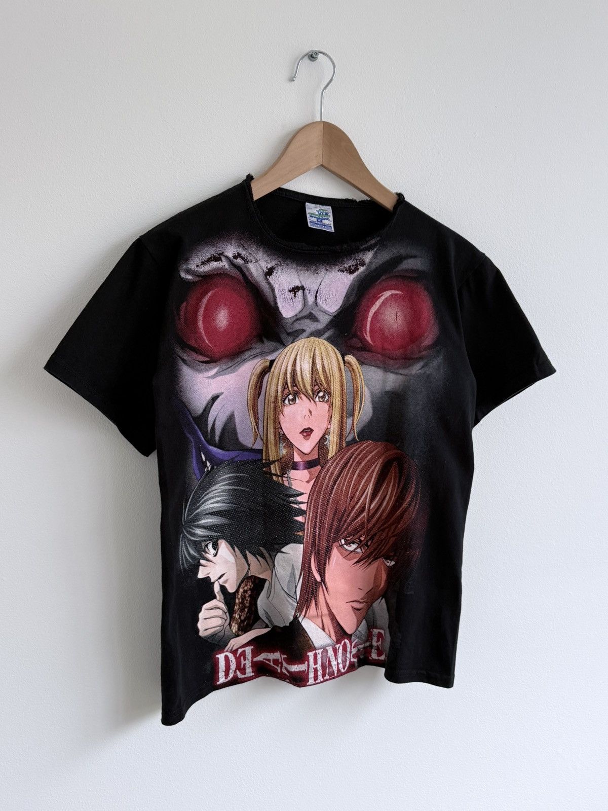 Anime Vintage Death Note Anime All Over Print T-Shirt Size US S / EU 44-46 / 1 - 2 Thumbnail