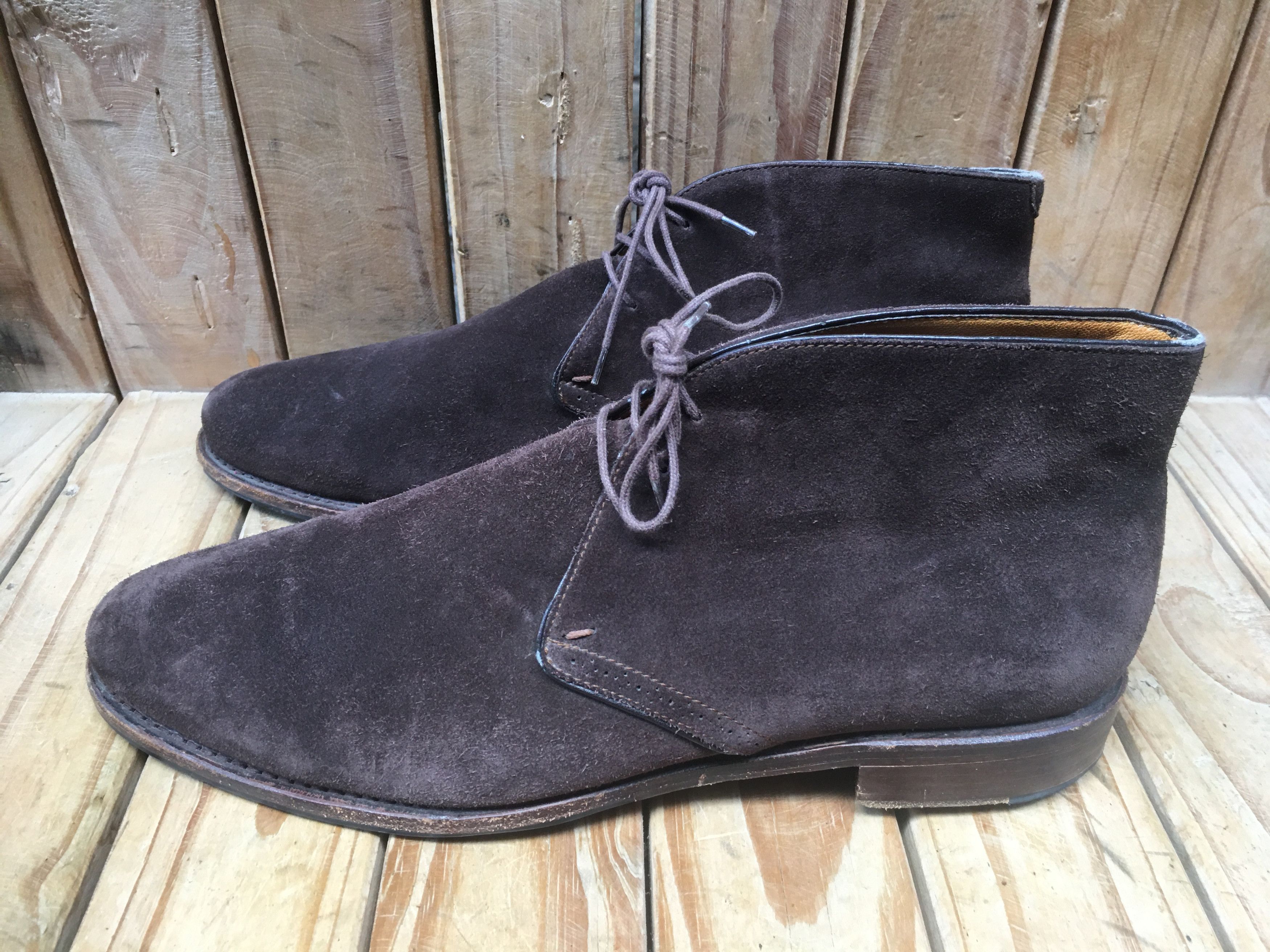 Paraboot Paraboot Chukka brown suede boots Sz UK 9.5 k Size US 10.5 / EU 43-44 - 15 Thumbnail