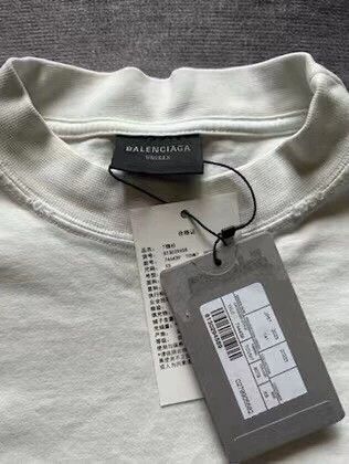 Balenciaga Balenciaga Qixi Love Embroidery Small logo Short Sleeve T Size US XS / EU 42 / 0 - 3 Thumbnail