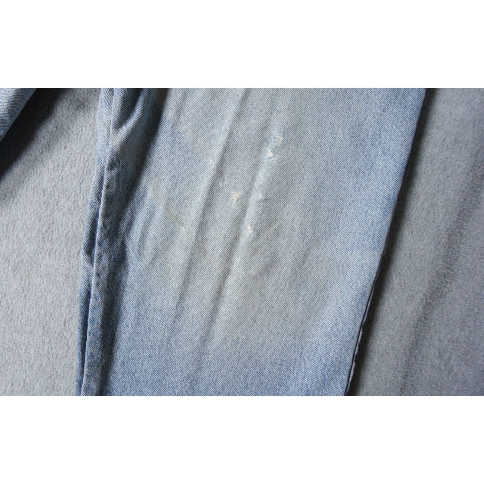 Anchor Blue VINTAGE Anchor Blue Jeans Mens 36x25 Blue Denim Pants Baggy Grunge Y2K Jeans Men 5-Pocket Distressed Mid Rise Blue Denim Size US 36 / EU 52 - 5 Thumbnail