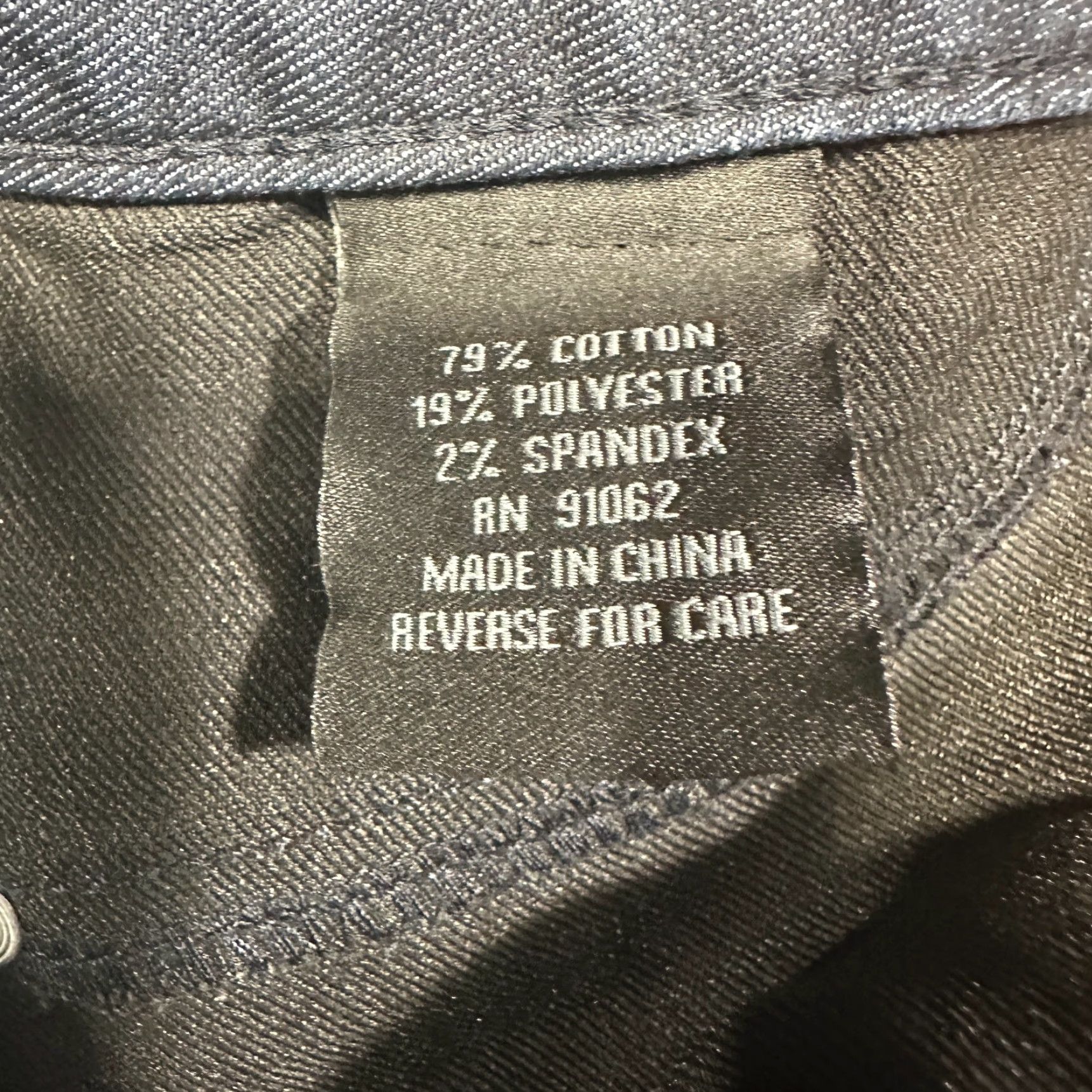 Vintage Poetic Justice Jeans Womens 32 Nikki Skinny Cotton Blend Black Front Back Denim Stretch Distressed Logo Regular Mid Rise Inseam 31.5in Boys/Girls? Size 24" / US 00 / IT 34 - 7 Thumbnail