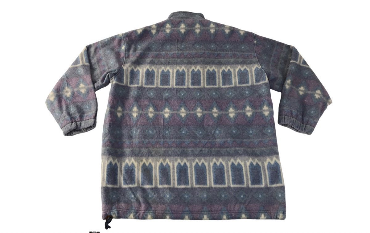 Japanese Brand Fine Star Classic Series Fleece Half Zip Jacket Aztec Color Size US XL / EU 56 / 4 - 5 Thumbnail