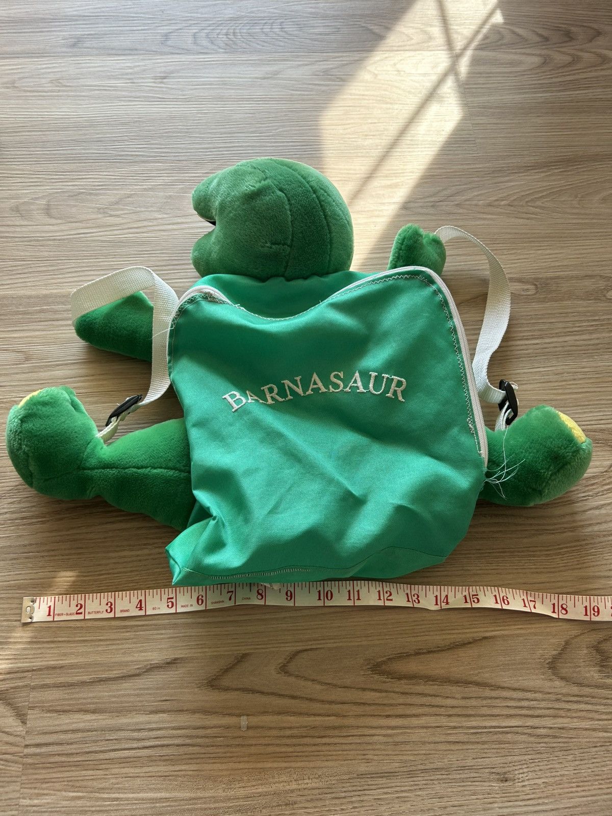 Vintage Vintage Barney The Dinosaur Plush Stuffy Backpack Size ONE SIZE - 6 Thumbnail