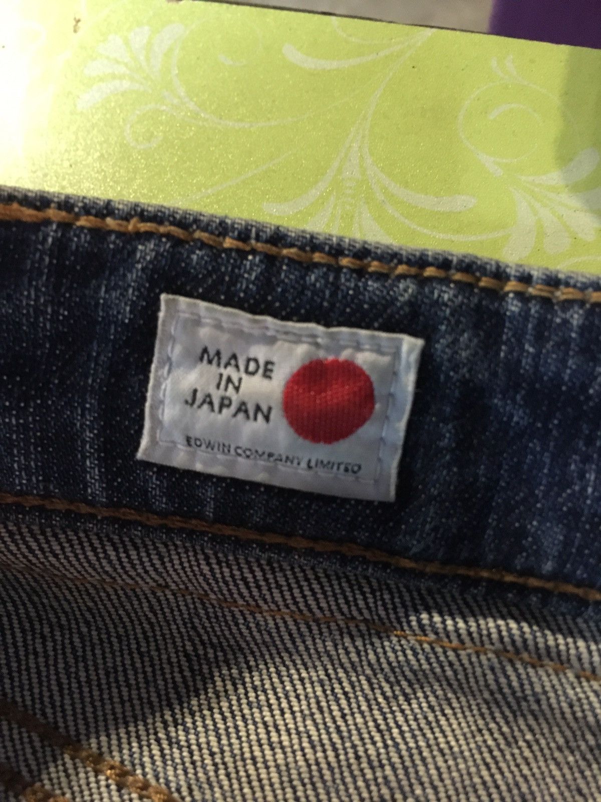 Edwin × Japanese Brand Edwin 503 japan Size US 34 / EU 50 - 2 Thumbnail